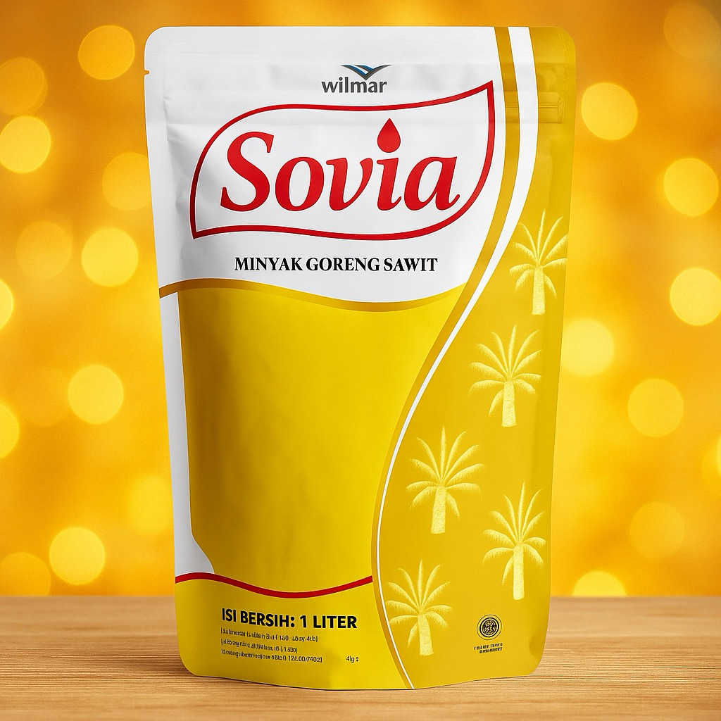

Sovia Minyak Goreng 1 Liter - Jernih & Higienis, Cocok untuk Semua Masakan