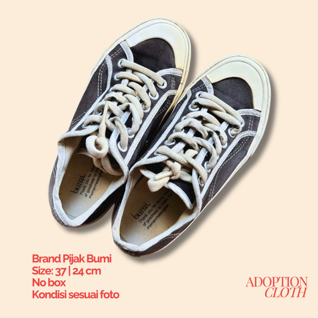 Sepatu Pijak Bumi - PRELOVED