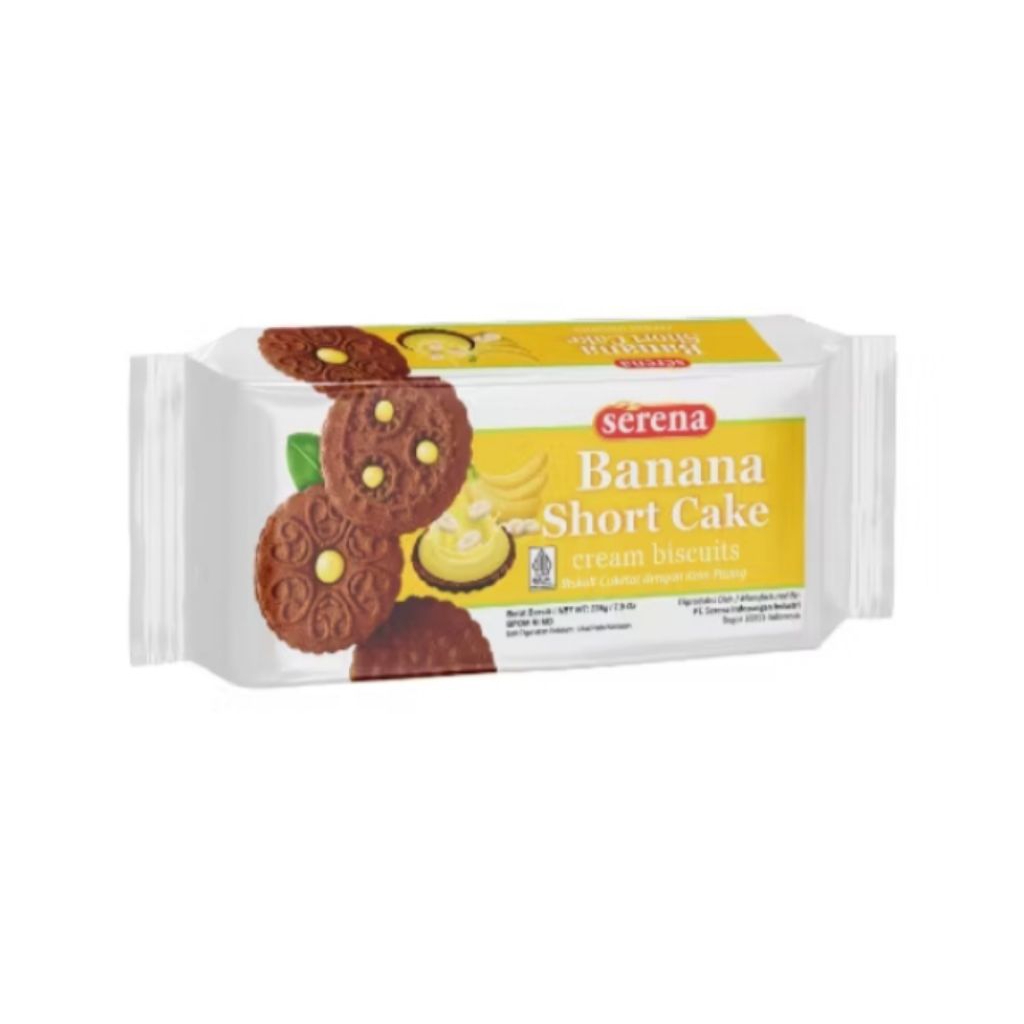 

[225 gram] serena banana short cake