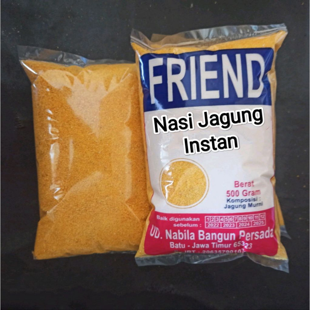 

Nasi Jagung instan 450 gr/ Sego jagung premium siap saji untuk mengontrol kadar gula darah