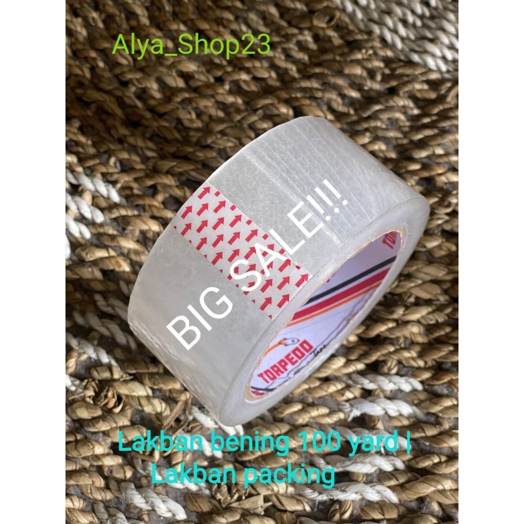 

Lakban/Bening 100 yard | lakban packing | lakban murah