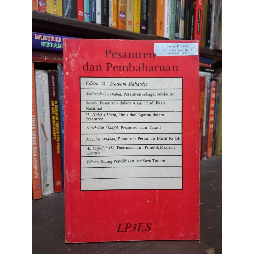 BUKU PESANTREN DAN PEMBAHARUAN