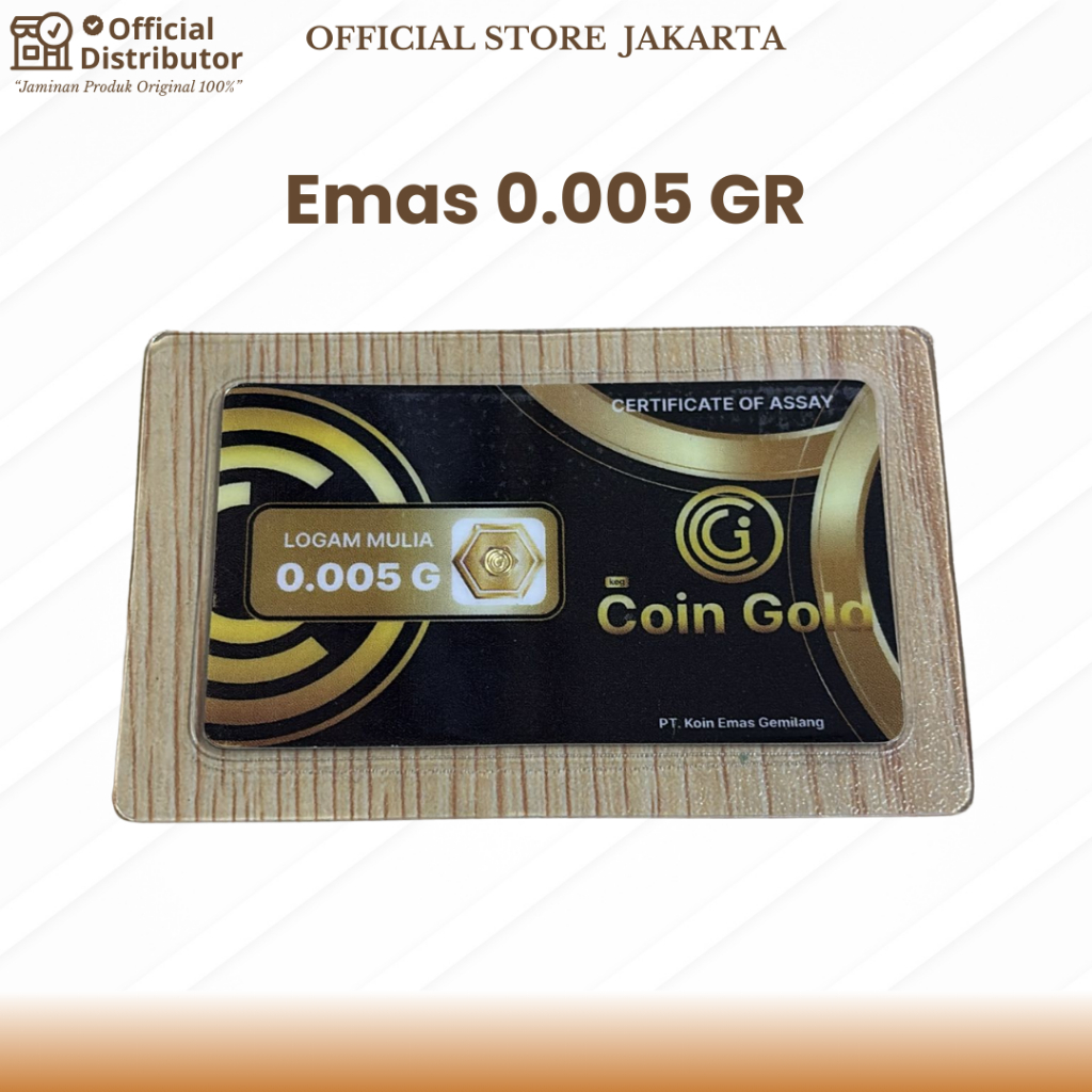 Emas Murni 0.005 GR