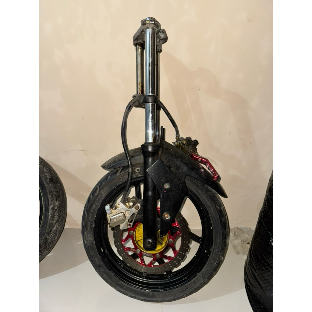 limbah moge set kaki depan ninja 250 karbu shock velg 250cc 4tak usd