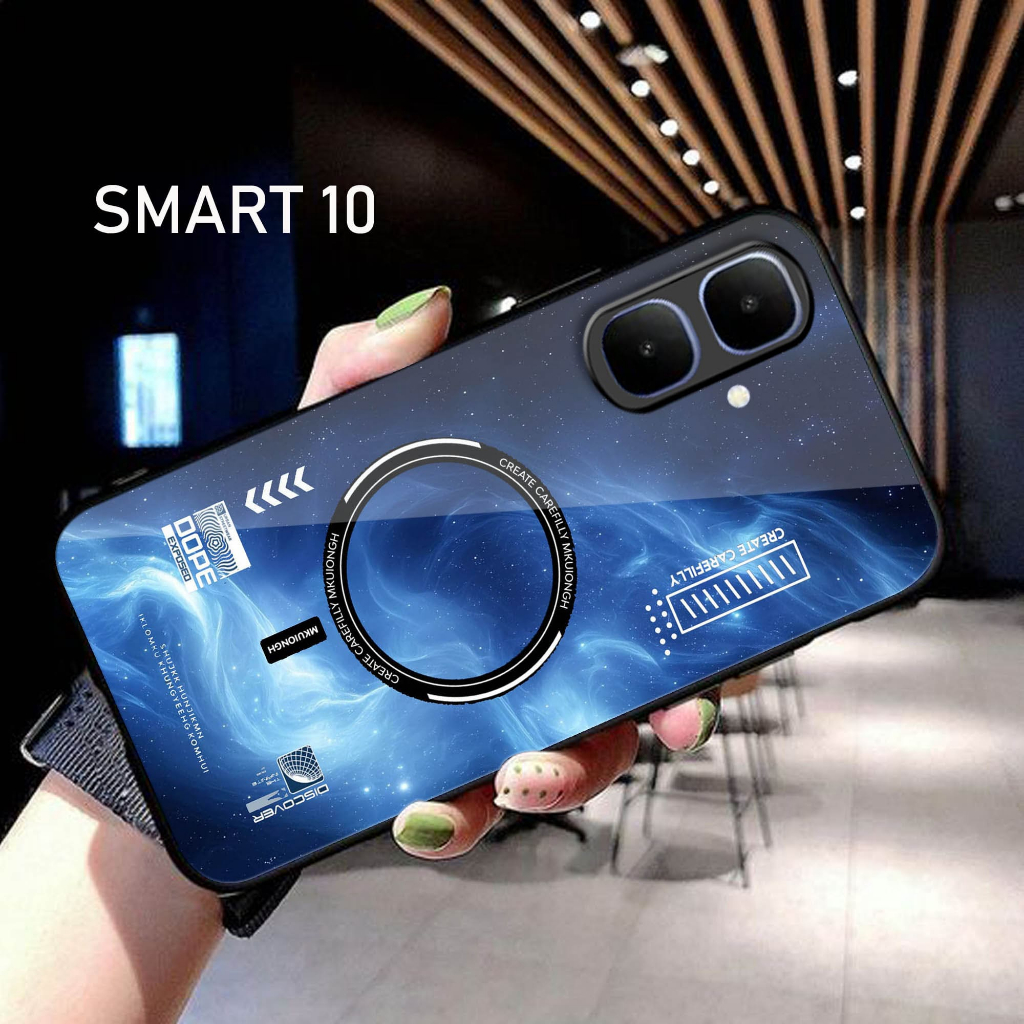 Softcase Kaca INFINIX SMART 10 - casing handphone - INFINIX SMART 10 [S139]