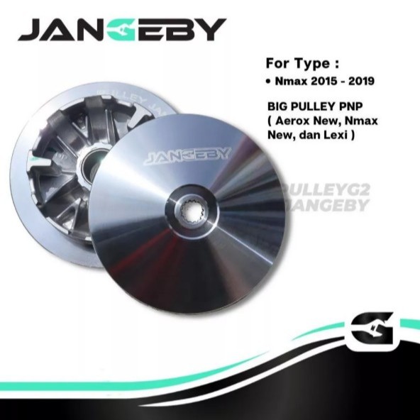 Pulley Custom Jangeby G2 Nmax 2DP Aerox BIG PULLEY Lexi All New Nmax