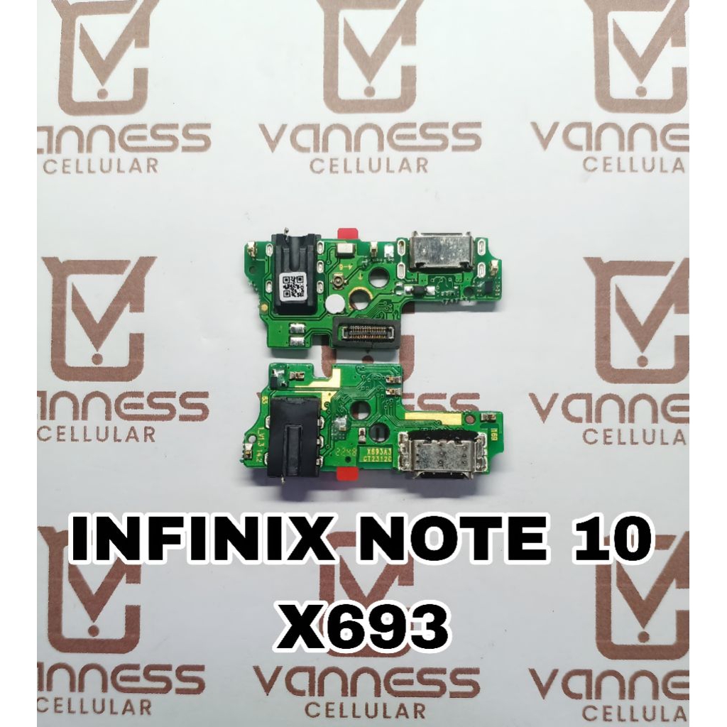 PAPAN CONNECTOR CAS ORI INFINIX NOTE 10 X693