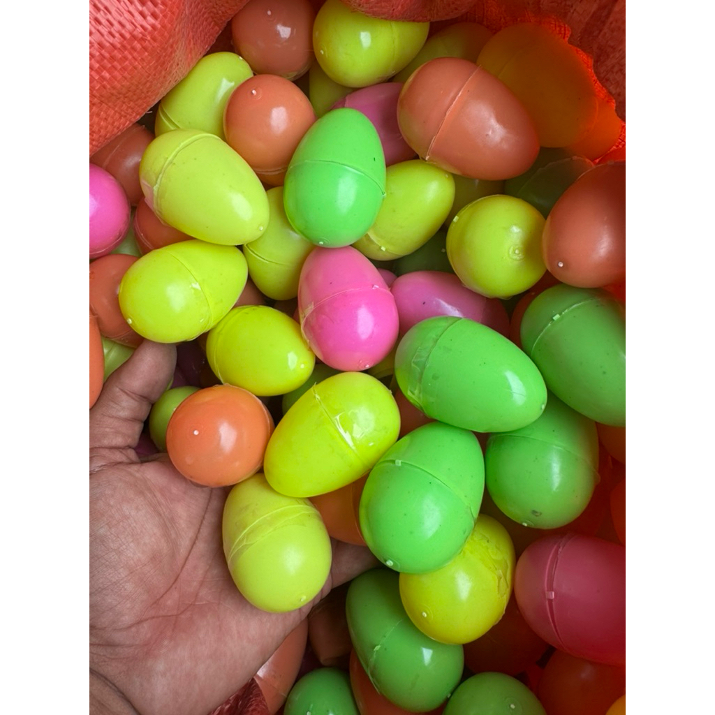 Mainan Telur Kosong 20Pcs Warna Random