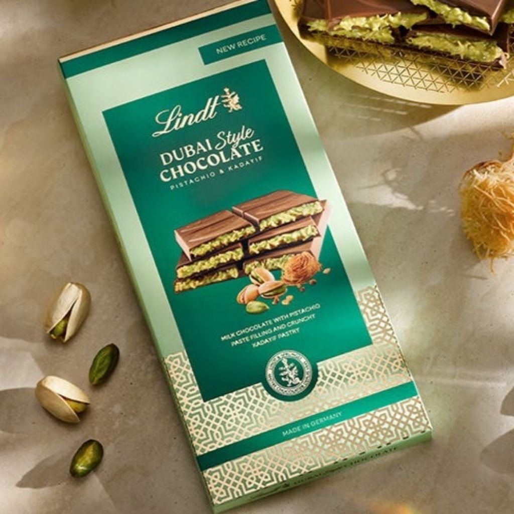 

Lindt Dubai Style Chocolate Pistachio & Kadayif