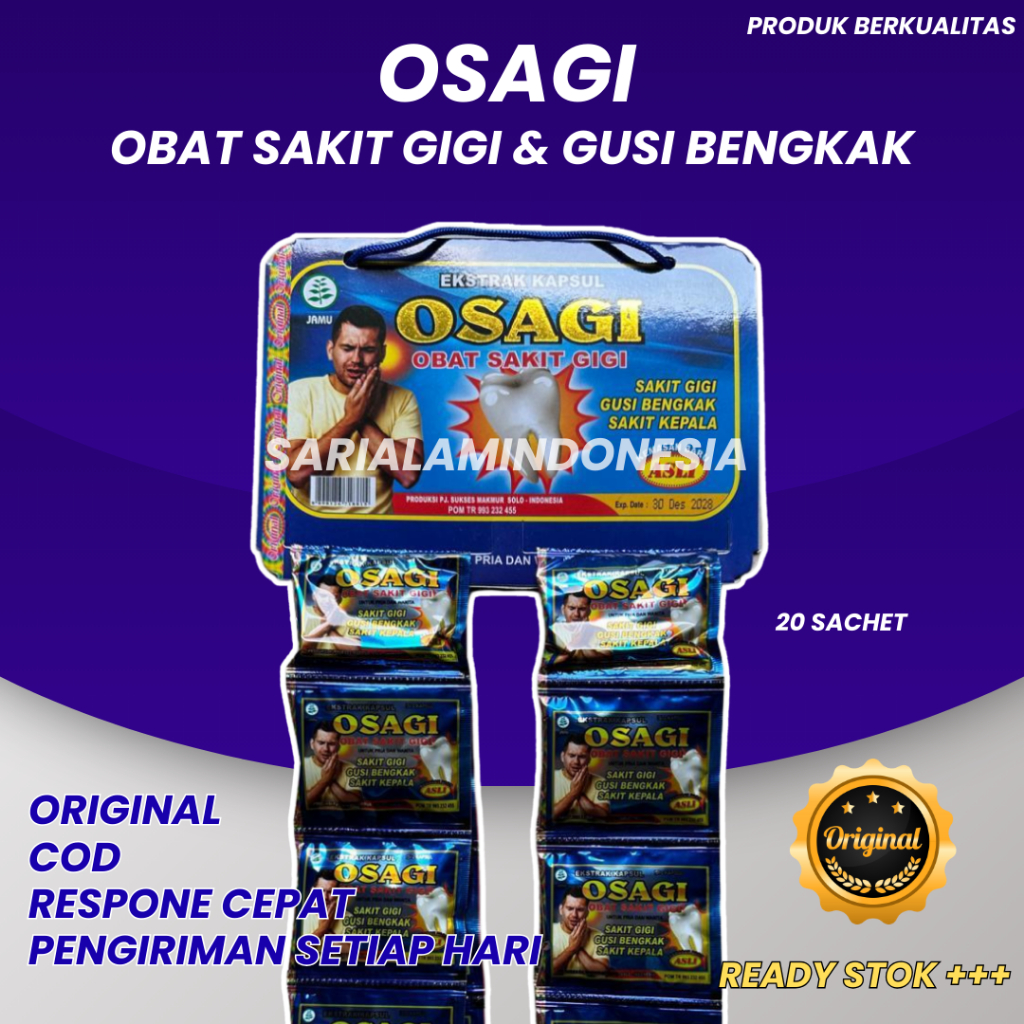 

Kapsul Osagi Original 100% Asli