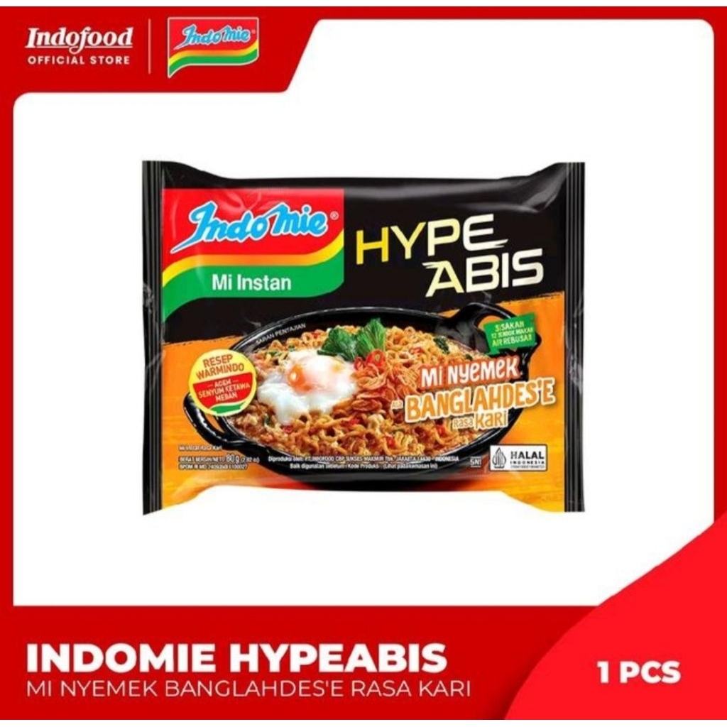 

Mie Indomie Bangladesh Nyemek Rasa Kari 80Gr