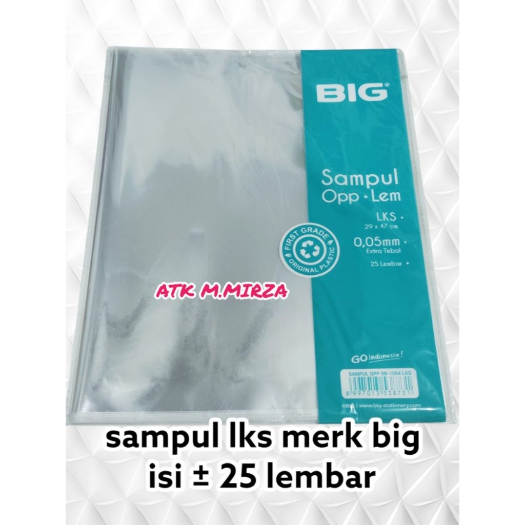 

Sampul LKS merk BIG isi ±25 pcs