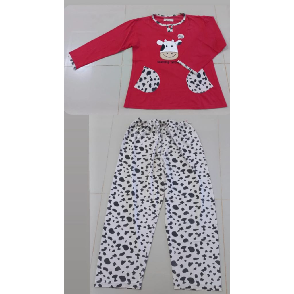 PRELOVED PIYAMA // PRELOVED BAJU TIDUR LENGAN PANJANG // PRELOVED BAJU TIDUR LENGAN PENDEK // BAJU T