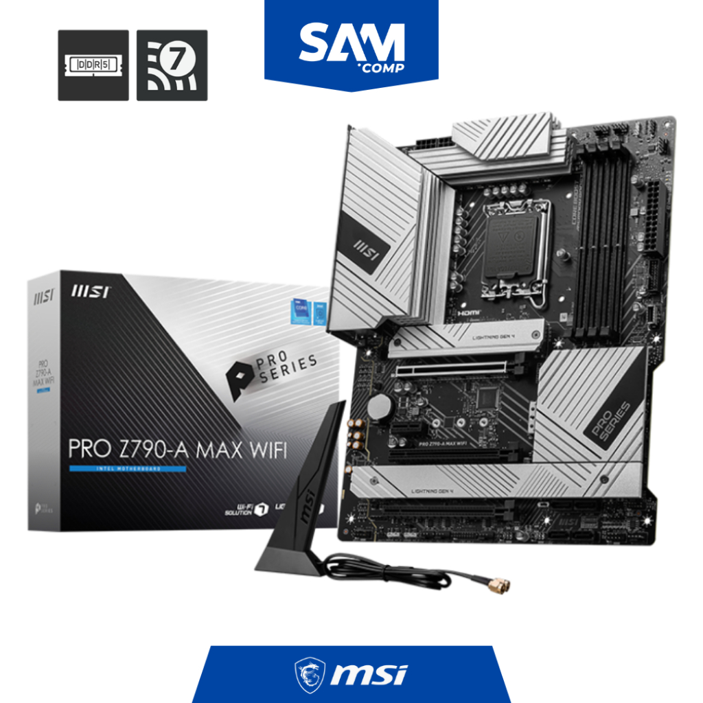 MSI PRO Z790-A MAX Wifi DDR5 (Intel LGA 1700, Z790)