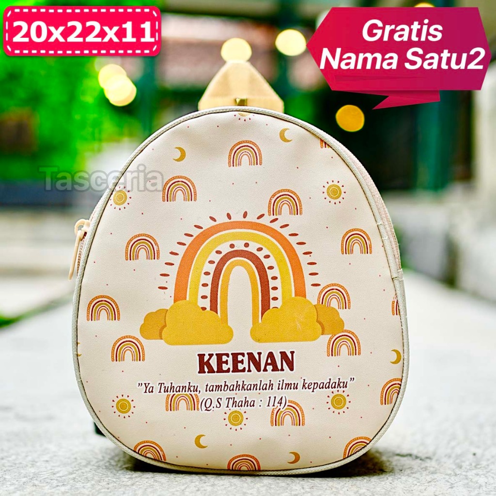 Tas Telur Ultah Anak Karakter Rainnbow