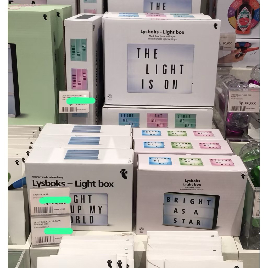 (Jastip Flying Tiger) Lampu Huruf | LIGHT BOX | LAMPU MEJA HURUF