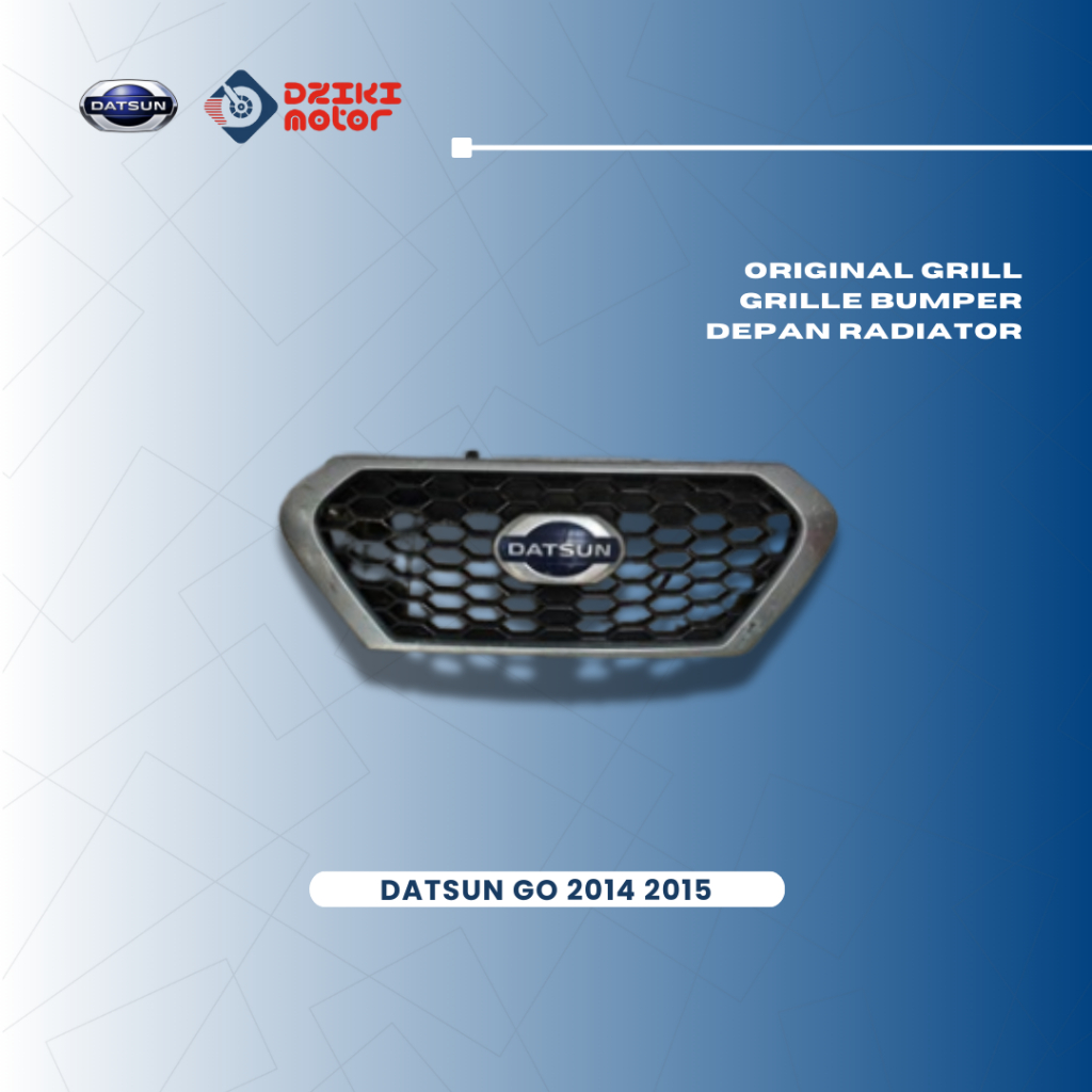 Original Grill Grille Bumper Depan Radiator Datsun Go 2014 2015