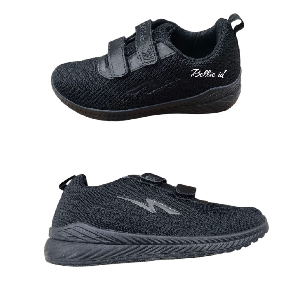 SEPATU SEKOLAH NEW DALLAS DL HITAM ANAK LAKI LAKI PEREMPUAN 30-37 ORIGINAL