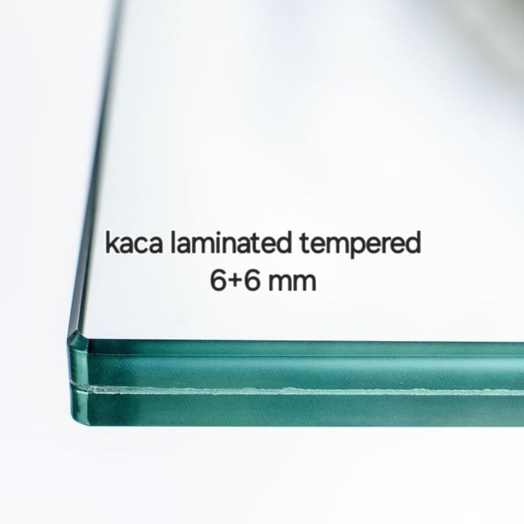 

kaca laminated tempered 6+6 mm