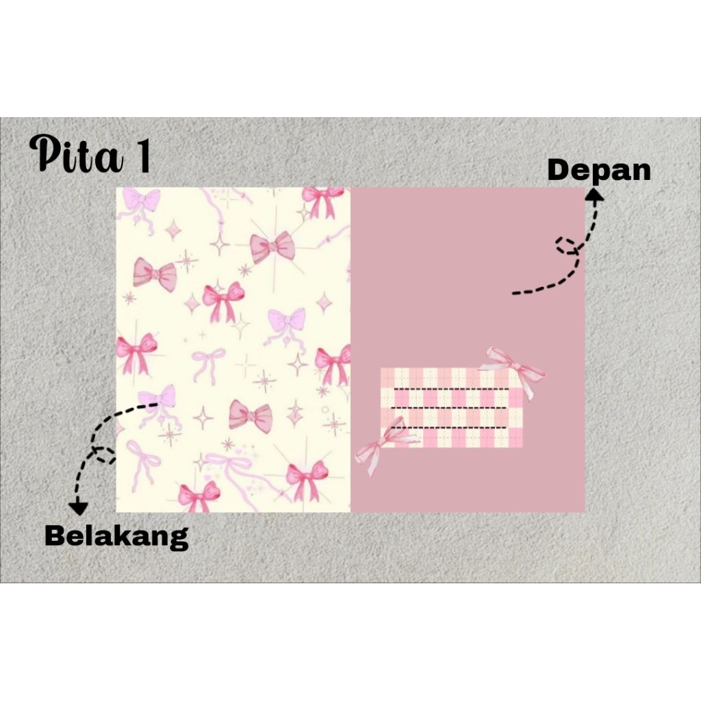 

SAMPUL BUKU PITA isi 5pcs