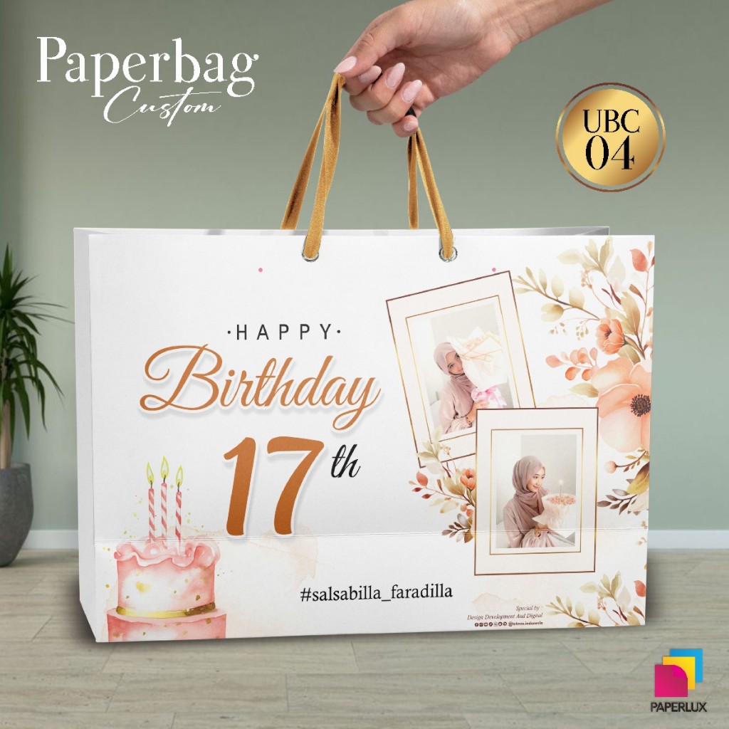 

PAPER BAG ULANG TAHUN CUSTOM FOTO - TAS ULANG TAHUN MURAH - PAPER BAG ULTAH UBC LUCU