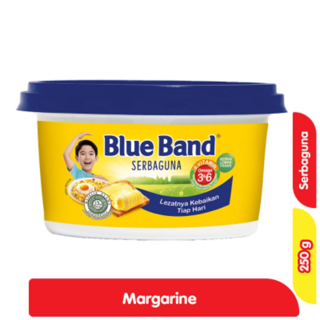 

Blue Band Serbaguna Margarin Tub 250 g