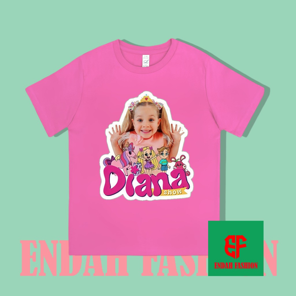 BAJU ANAK KAOS ANAK LOVE DIANA