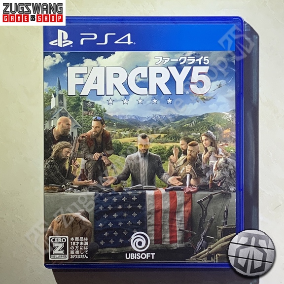 kaset game bd ps4 ps 4 farcry far cry 5 playstation fc v bekas 2nd used second seken preowned
