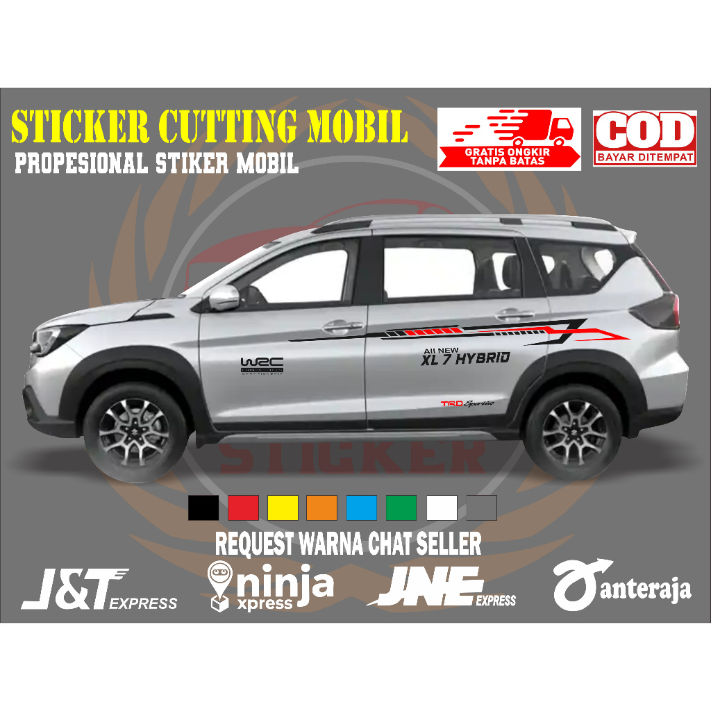 sticker mobil xl7 hybrid sticker mobil suzuki xl7 hybrid sticker mobil xl7 hybrid keren stiker mobil