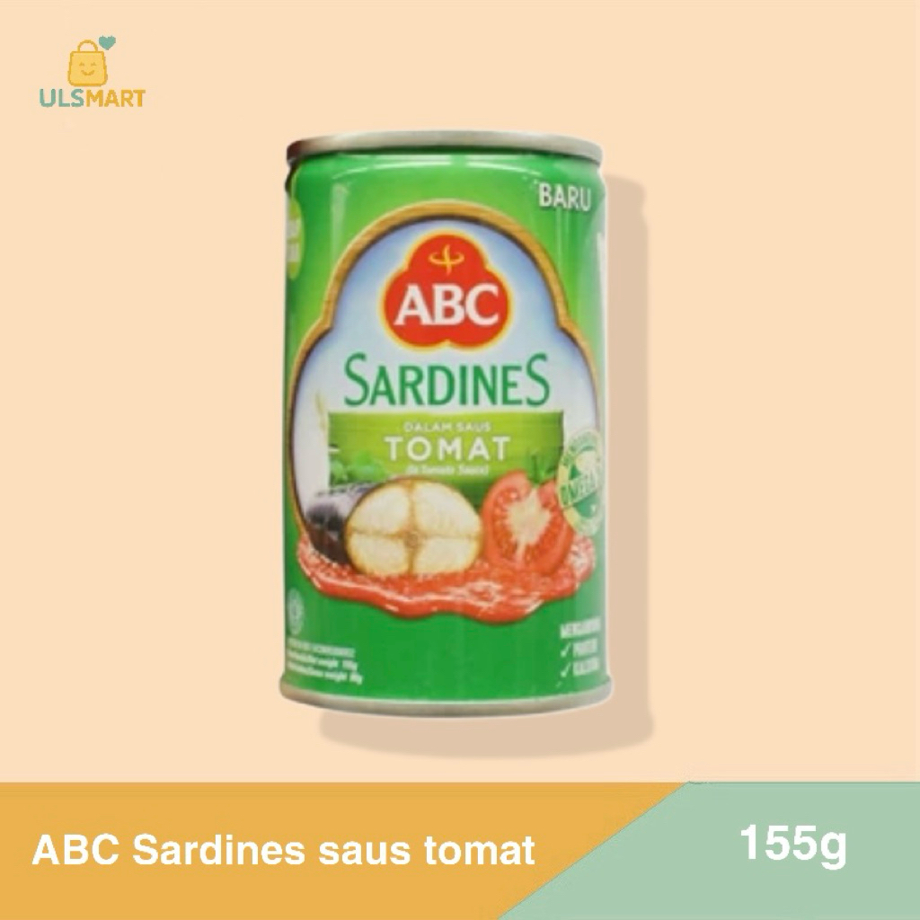 

ABC Sardines Saus Tomat 155 gr