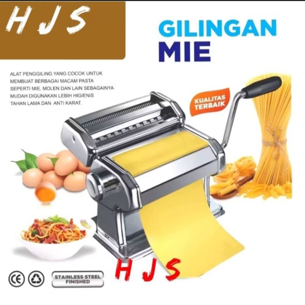 Ampia Pasta Maker Ampia Gilingan Mie, Pasta dan Molen Stainless Steel