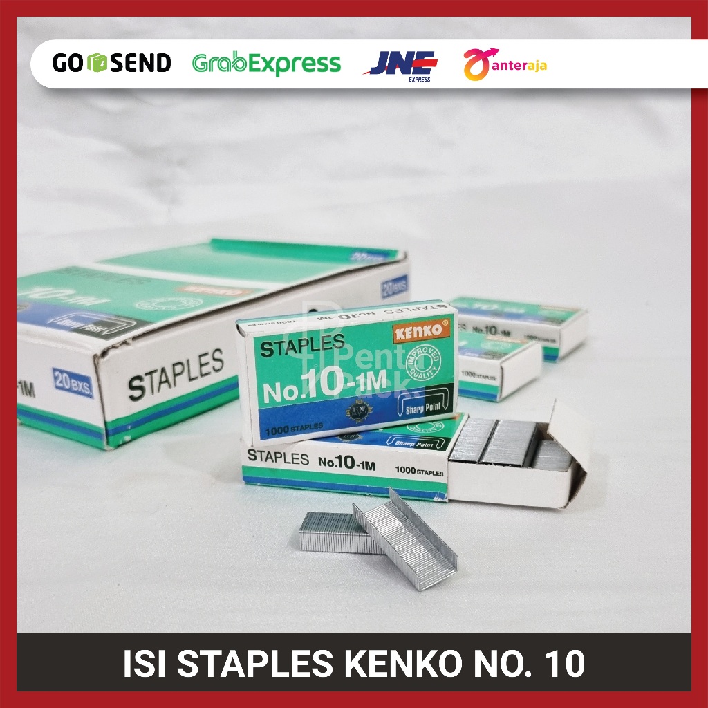 

Isi Staples Kenko No. 10 Ori / Refill Stapler No.10 isi Stepler Hekter