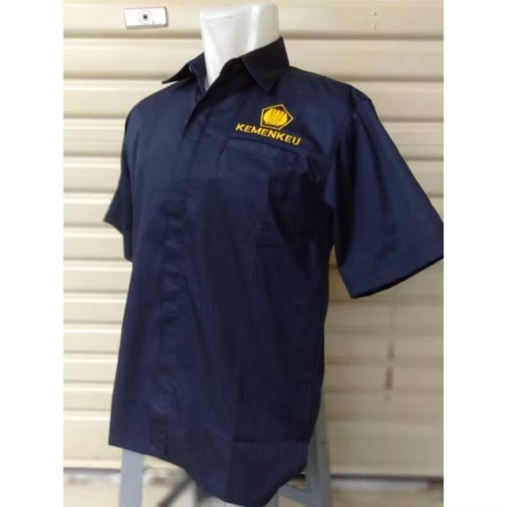 kemeja Kemenkeu baju pdh Kemenkeu seragam kerja Kemenkeu pendek