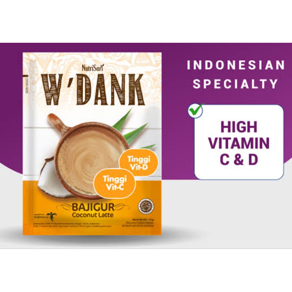 

W’dank Bajigur 1 rcg / 10 sachet