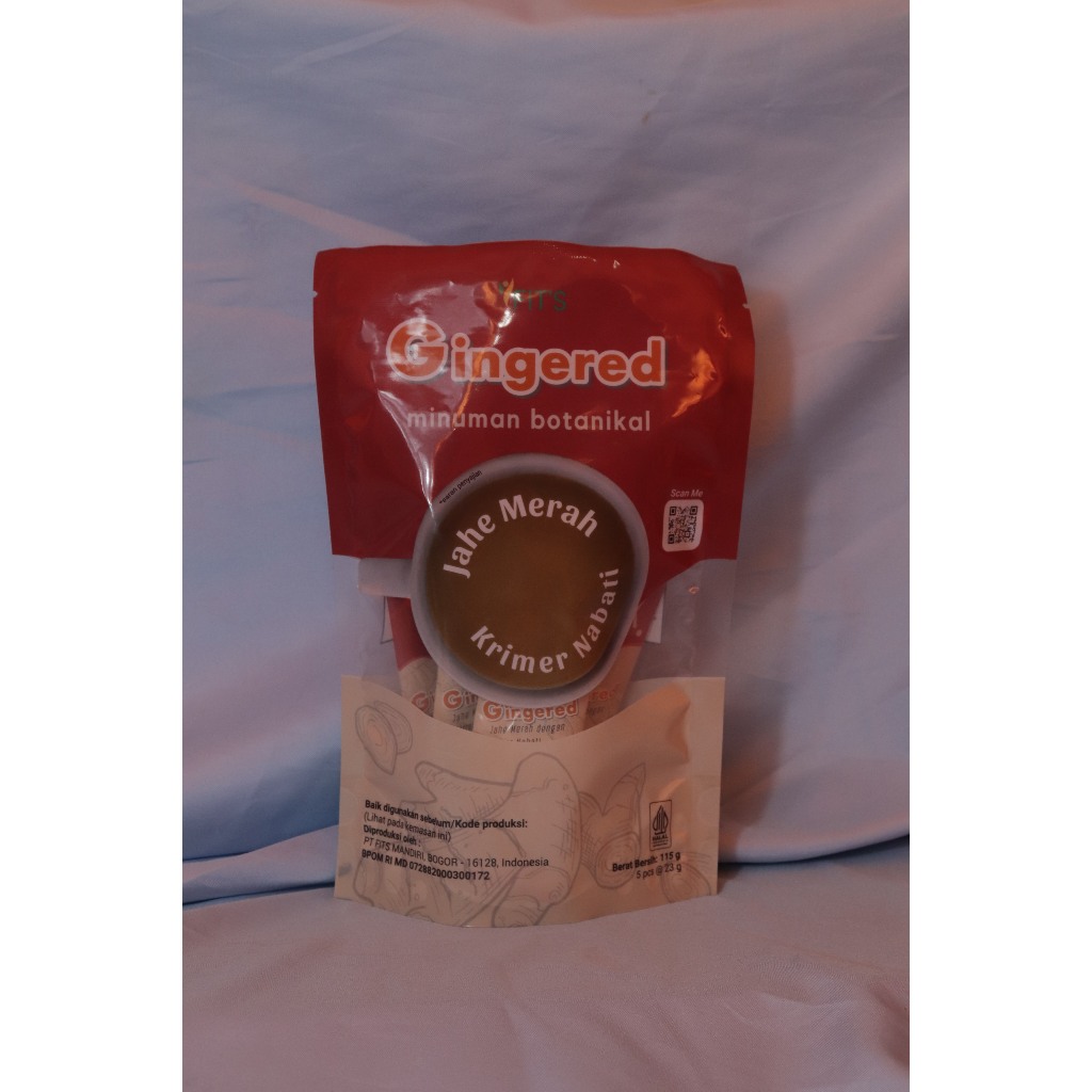 

Gingered - Ginger Latte Powder Jahe Merah Dengan Krimer Nabati