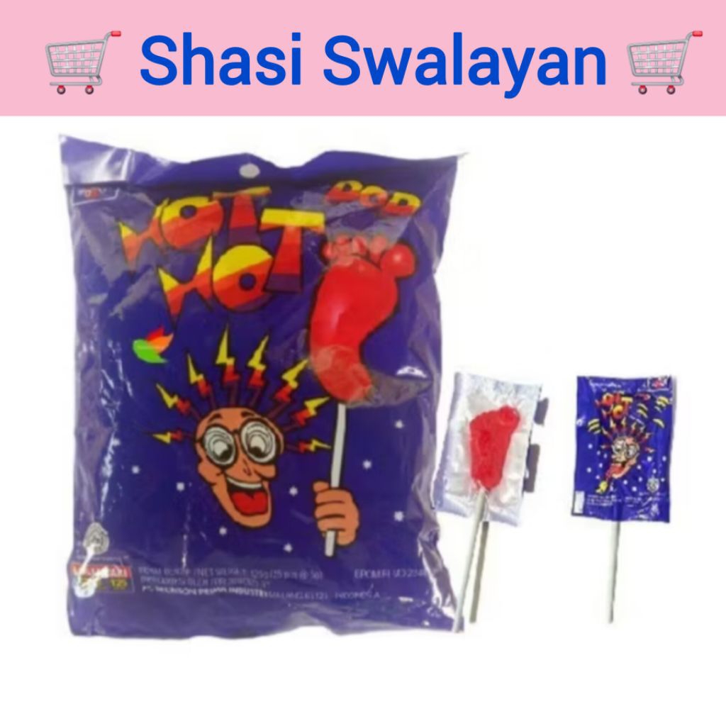 

HOT HOT POP Permen Kaki isi 25 Pcs