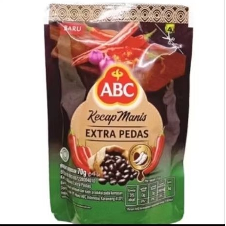 

ABC KECAP PEDAS MANIS POUCH 70GR