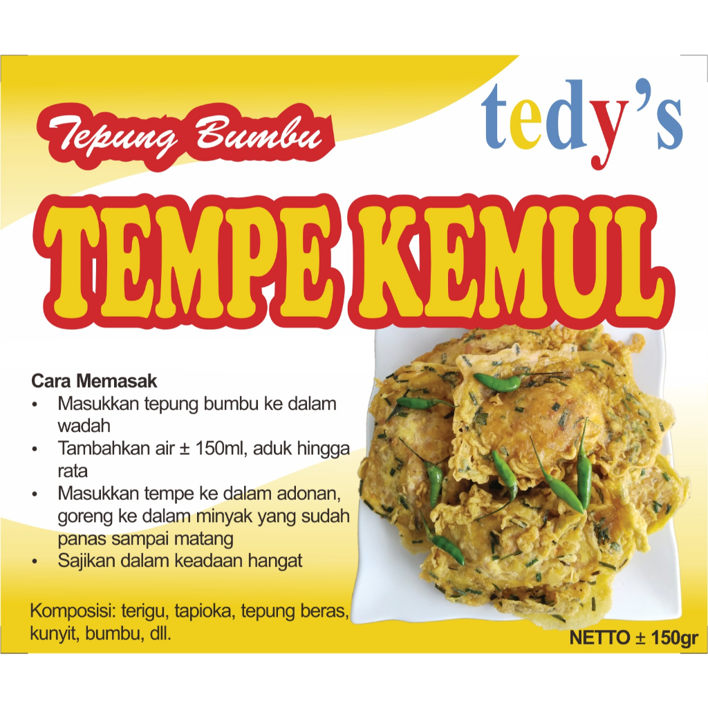 

Tepung Bumbu Tempe Kemul Oleh Oleh Wonosobo