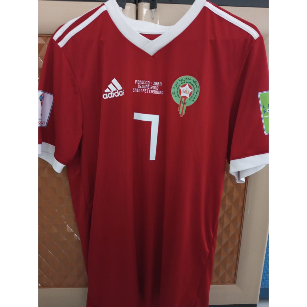 Jersey Original Template Maroko