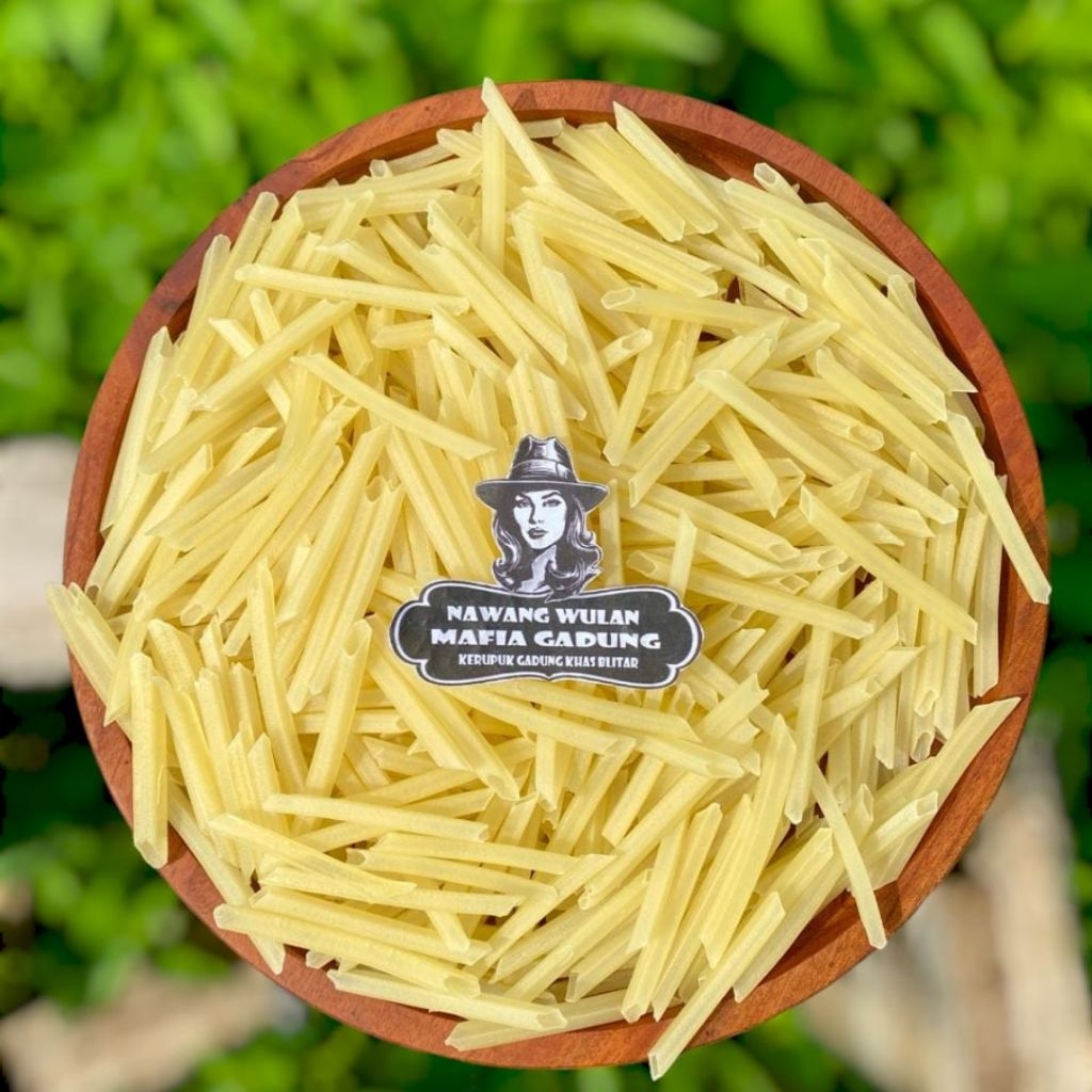 

KERUPUK STIK KENTANG Krupuk Potato Stick Mentah Cap Super ECHO Premium Enak Gurih Renyah