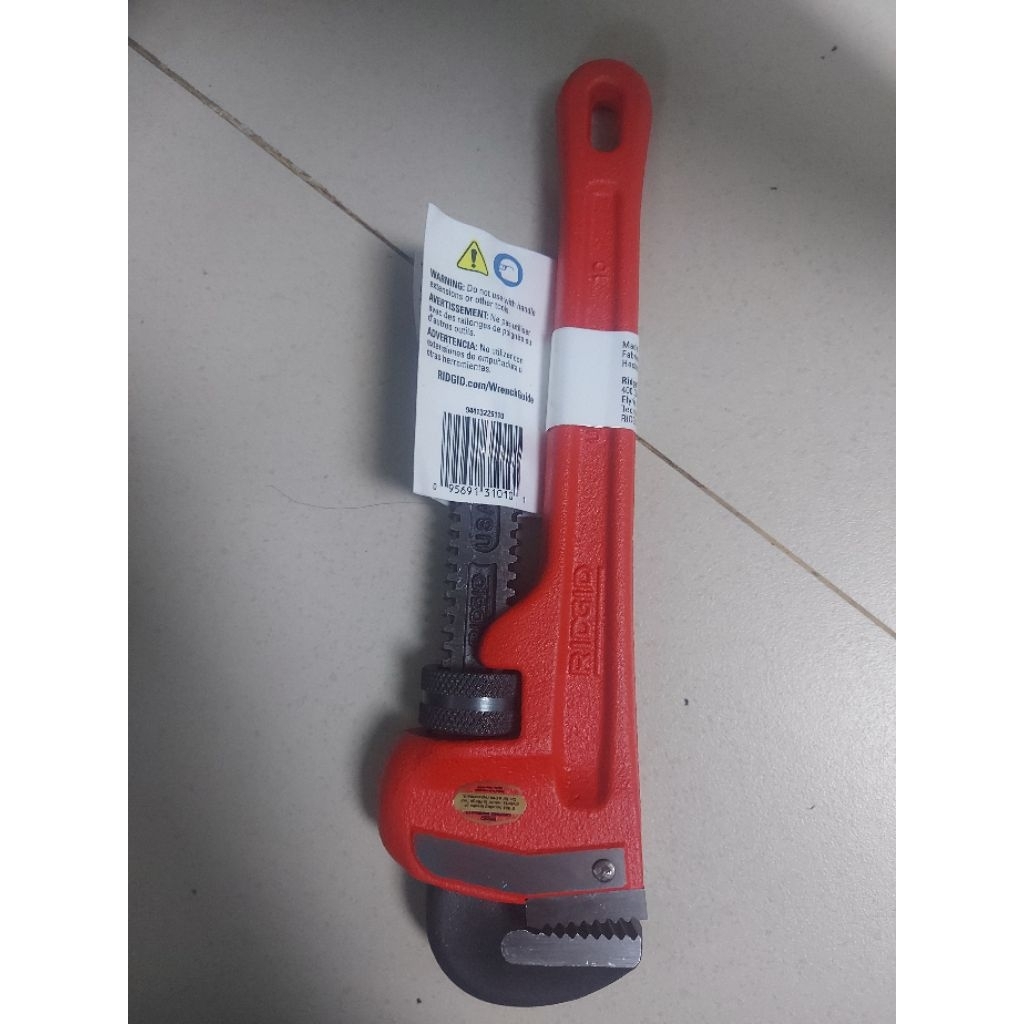 kunci pipa ridgid 10inch