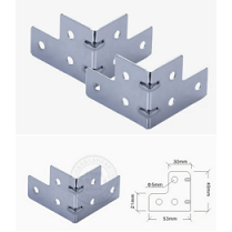 3000pcs-Kotak Penerbangan Kotak Sudut Kemasan Tepi Kemasan Aksesoris Kotak Kemasan