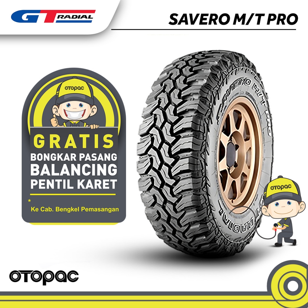 Ban Mobil 265/65 R17 GT Radial SAVERO M/T PRO