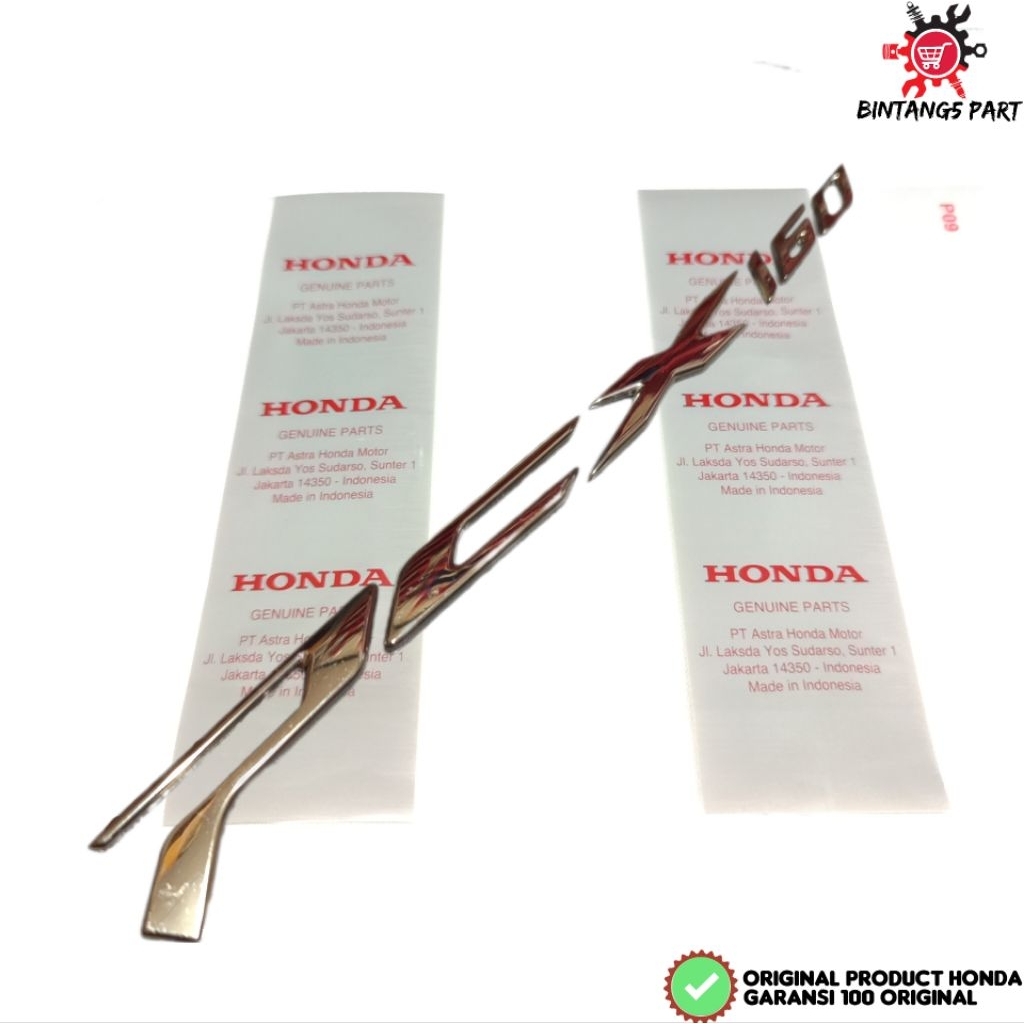 Emblem honda PCX 160 Gold original