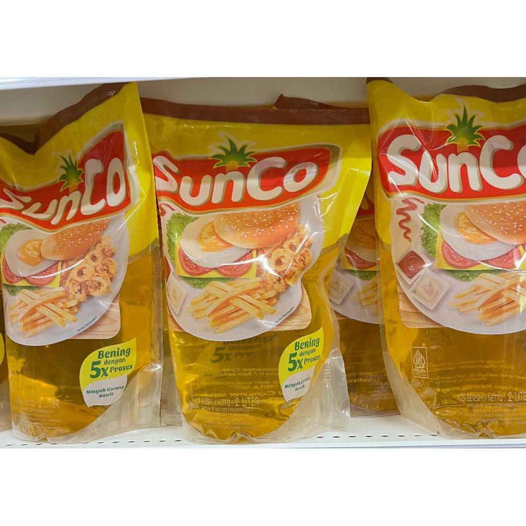 

minyak goreng sunco 2L 1 dus. jasa kirim wajib menggunakan jnt cargo