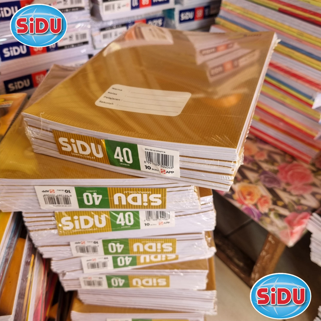 

BUKU TULIS SIDU ISI 40 LEMBAR SAMPUL COKLAT
