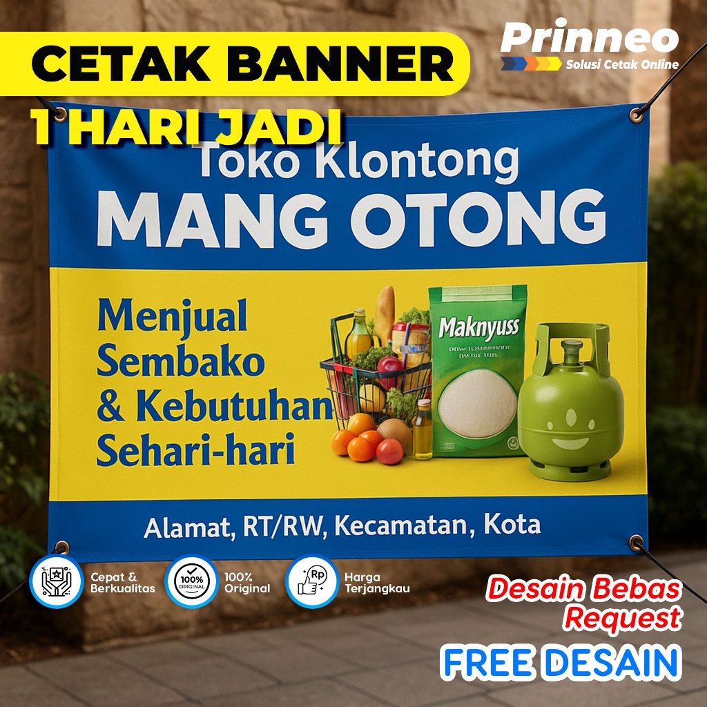 CETAK BANNER CUSTOM, BANNER CUSTOM, CETAK SPANDUK CUSTOM, BANNER JUALAN, BANNER SPANDUK JUALAN