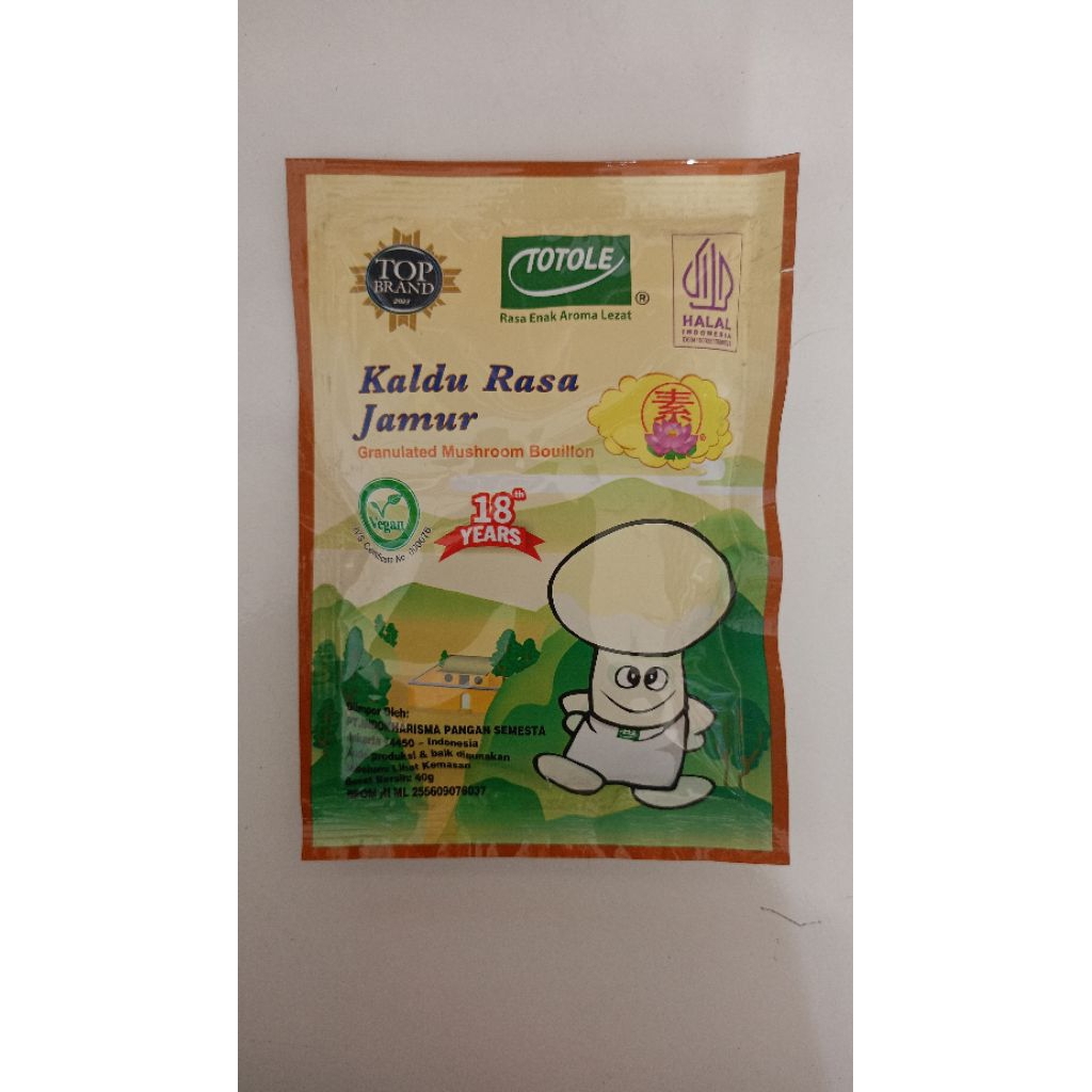 

Totole Kaldu Jamur 40g