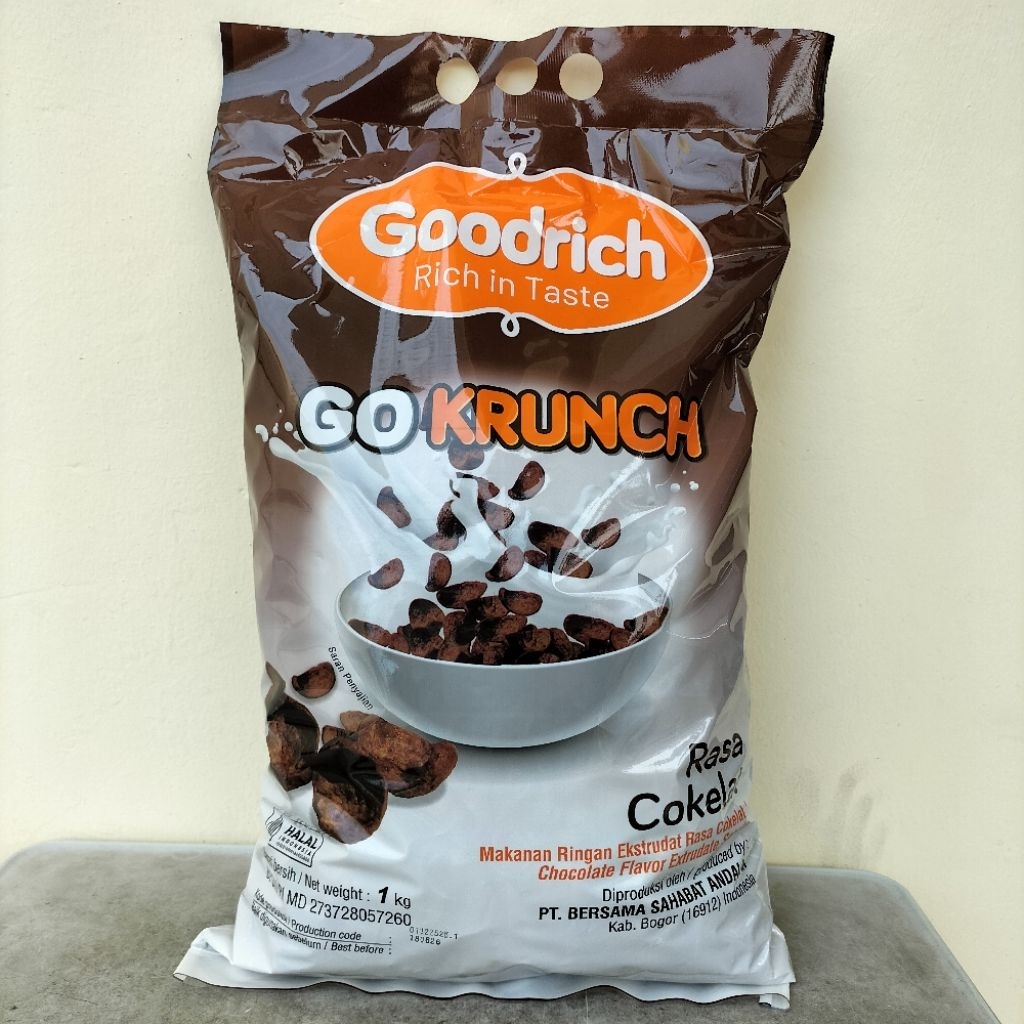 

goodrich go krunch rasa coklat kemasan 1kg