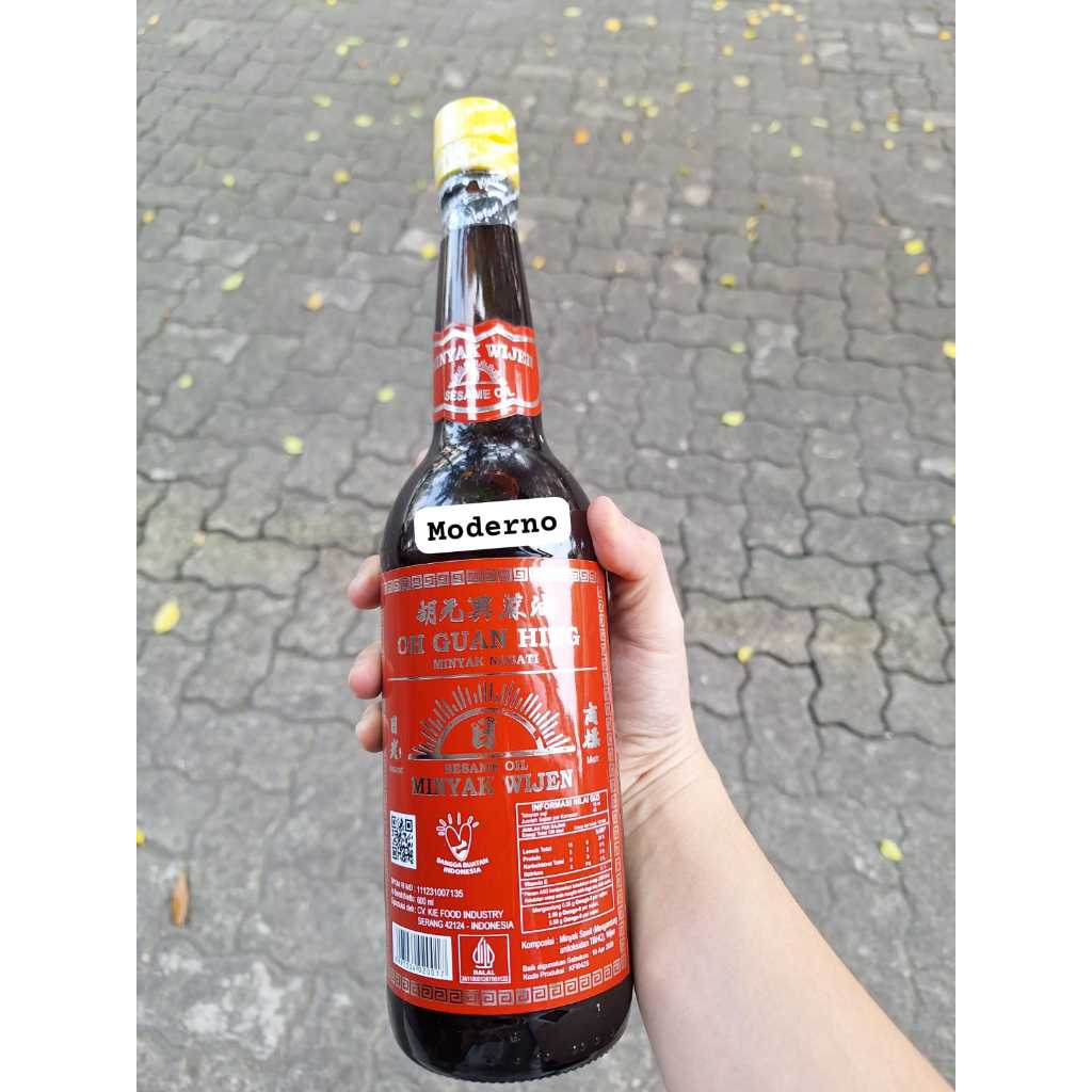 

Minyak wijen sesame oil oh guan hing 600ml